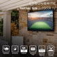 SunBrite 43-Inch Outdoor Television 4K with HDR - Signature 2 Series - for Partial Sun SB-S2-43-4K-BL (Black)