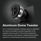Debut 3.0 DB63-BK Bookshelf Speaker, Black Ash (Pair) - 1” Aluminum Dome Tweeter