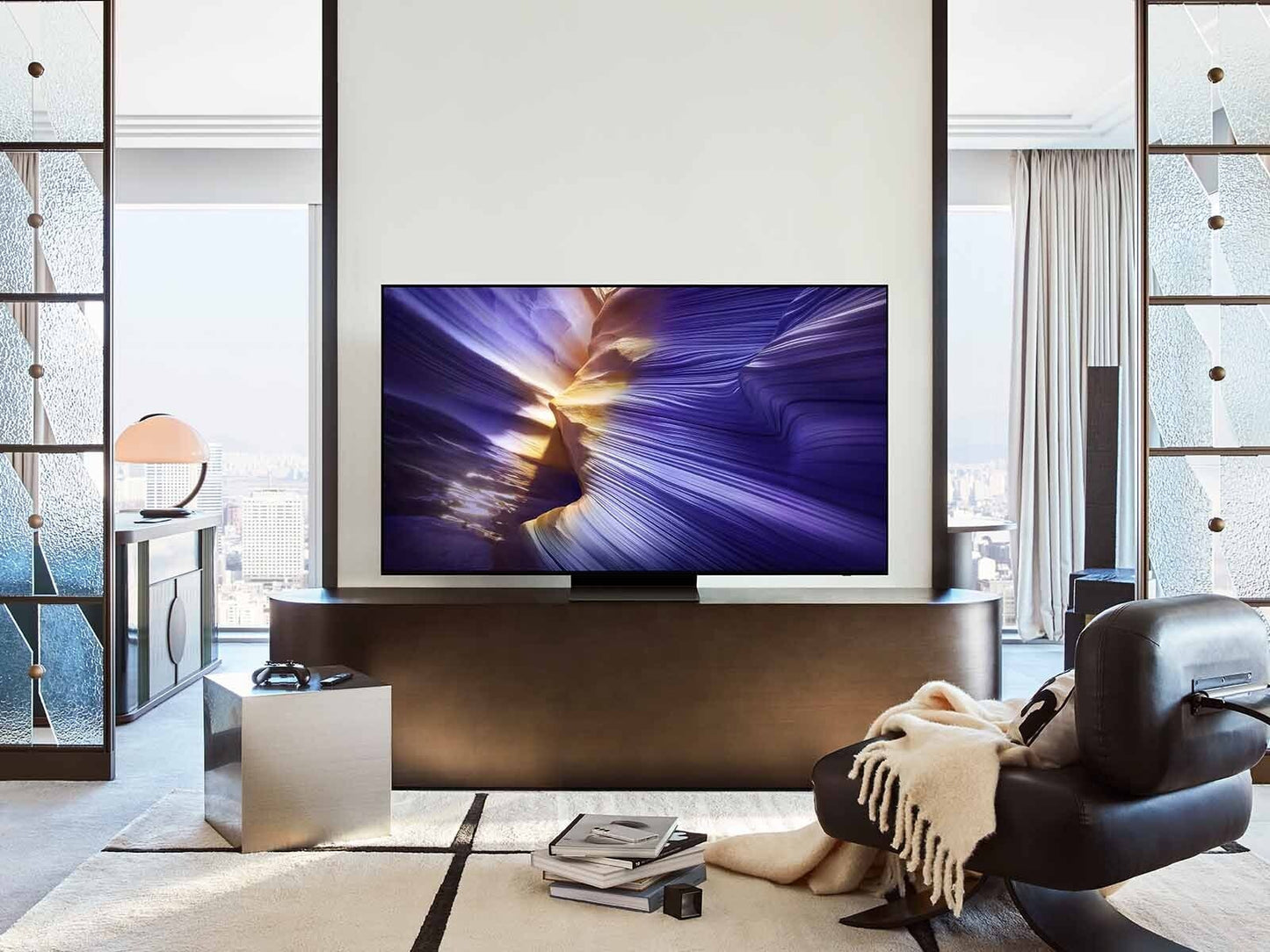 Samsung QN65S90FA 65" OLED S90F 4K UHD Smart TV with Vision AI - 2025 QN65S90FAFXZA
