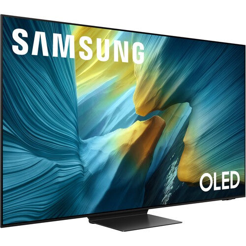 Samsung OLED QN65S95FA 65" 4K Vision AI Smart TV in Black - QN65S95FAFXZA