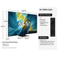 Samsung OLED QN65S95FA 65" 4K Vision AI Smart TV in Black - QN65S95FAFXZA
