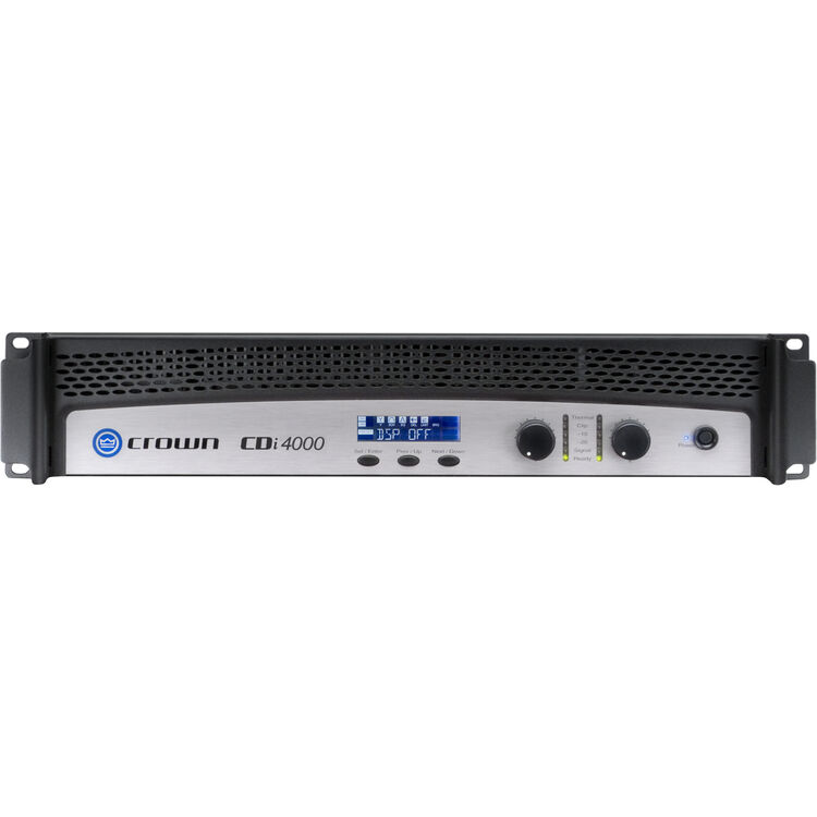 Crown Audio CDi 4000 Two-Channel Commercial Amplifier (1200W/Channel at 4 Ohms, 70V/140V)