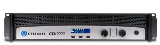 Crown Audio CDi 6000 Two-Channel Commercial Amplifier (2100W/Channel at 4 Ohms, 70V/140V)