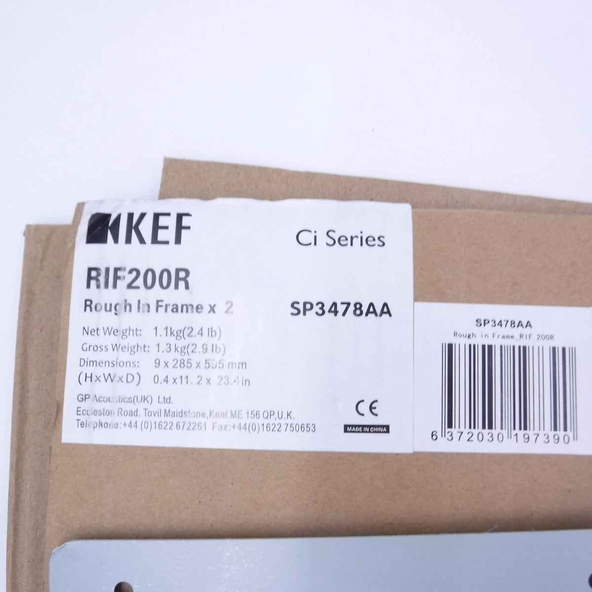 Pluto Ruff Ruff 2 Pack KEF Round Rough In Frames RIF200R – Pluto House Store