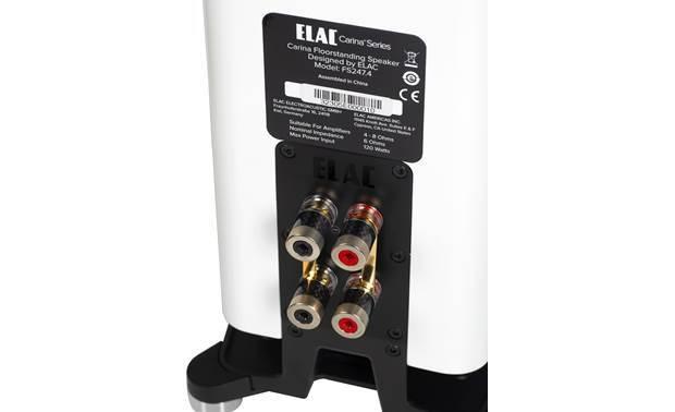 Elac Carina Floor-standing Speaker FS247.4-SW (Satin White, Each) Open Box