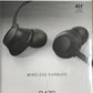 Merkury MI-E037B-101 4 Hour Long Battery Bluetooth Wireless Earbuds Blackout
