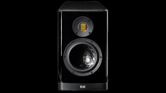 ELAC VBS404.2-GB Bookshelf Speaker in Gloss Black (Single, Each)