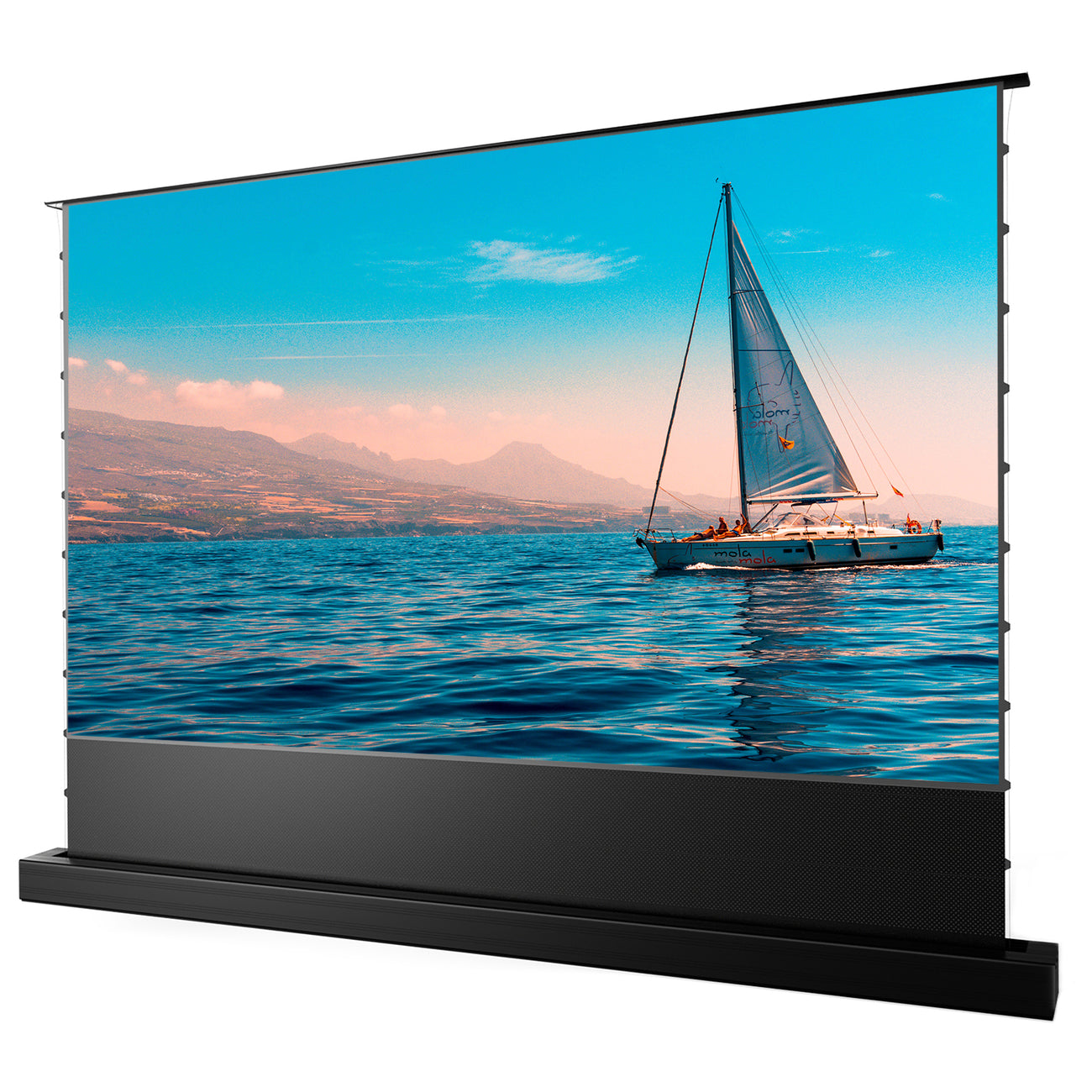 AWOL LTV-3500-PRO & 120" Floor Rising Screen