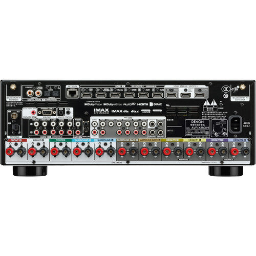 Denon AVR-X3800H 9.4 Channel Network Home Theater A/V Receiver 2022-23