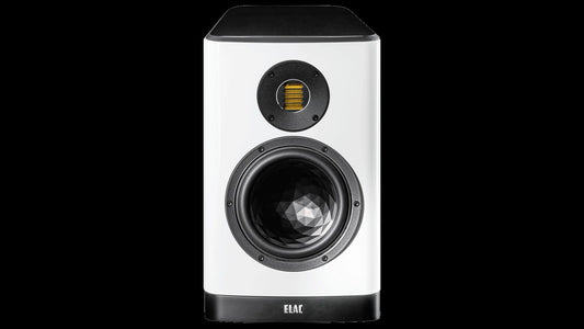 ELAC VBS404.2-GW Bookshelf Speaker in Gloss White (Single, Each)