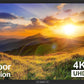 SunBrite 43-Inch Outdoor Television 4K with HDR - Signature 2 Series - for Partial Sun SB-S2-43-4K-BL (Black)