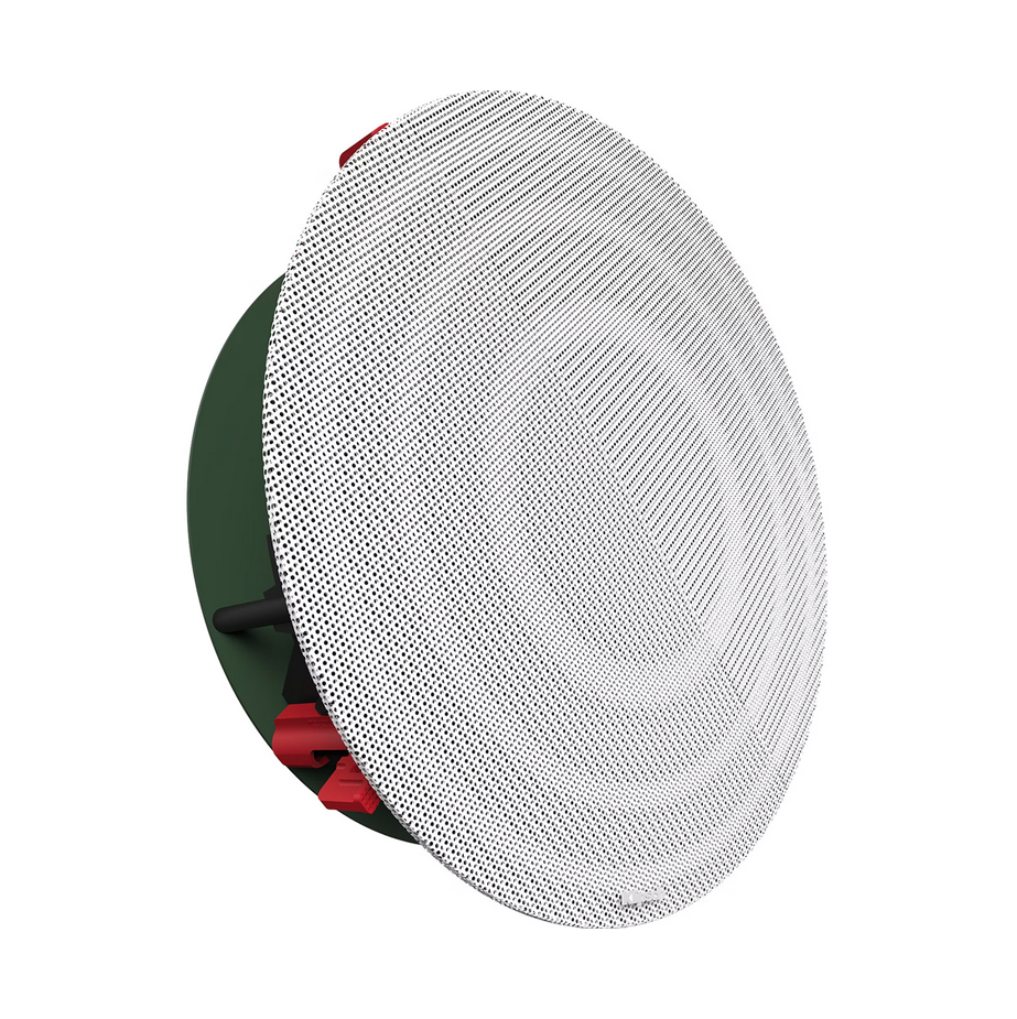 Klipsch 8-Inch In Ceiling Speaker CS-18C, Paintable Grill, Black/White Audio