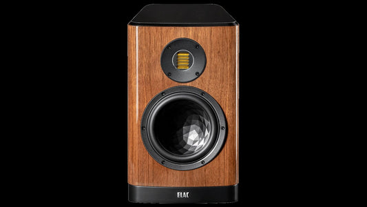 ELAC VBS404.2-GN Bookshelf Speaker in Gloss Walnut (Single, Each)