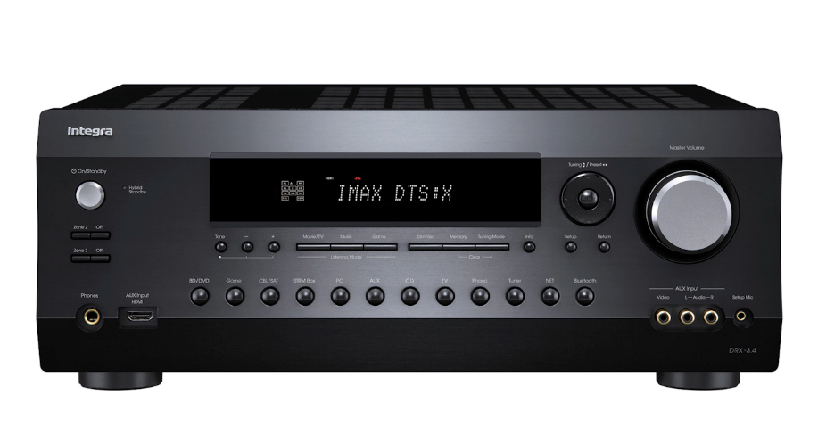 Integra DRX-3.4 9.2-Channel Network AV Receiver, Dolby Atmos, HDMI 2.1