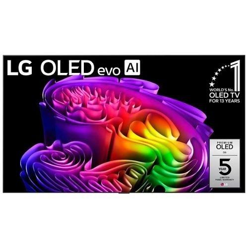 LG OLED83G6WUA 83" OLED evo AI G6 4K Smart TV with Supplied Wall Mount (2026)
