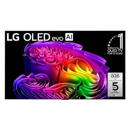 LG OLED77G6WUA 77" OLED evo AI G6 4K Smart TV with Supplied Wall Mount (2026)