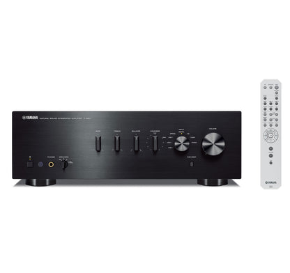 Yamaha A-S501BL Integrated Amplifier with DAC, 85W Black Stereo Sound