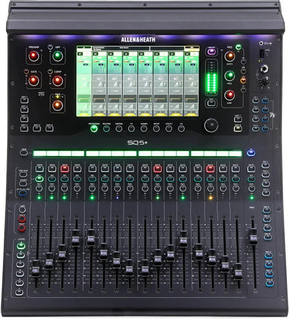 Allen & Heath SQ5+ 48-Channel 96kHz Digital Mixer, 17 Motorized Faders