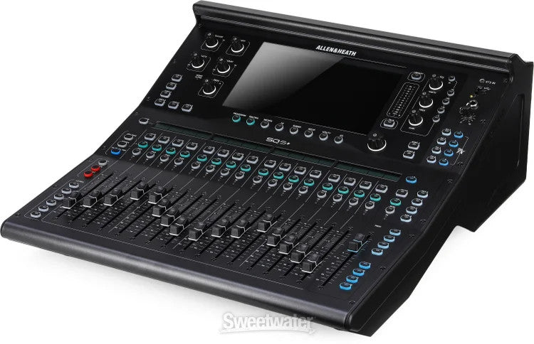 Allen & Heath SQ5+ 48-Channel 96kHz Digital Mixer, 17 Motorized Faders
