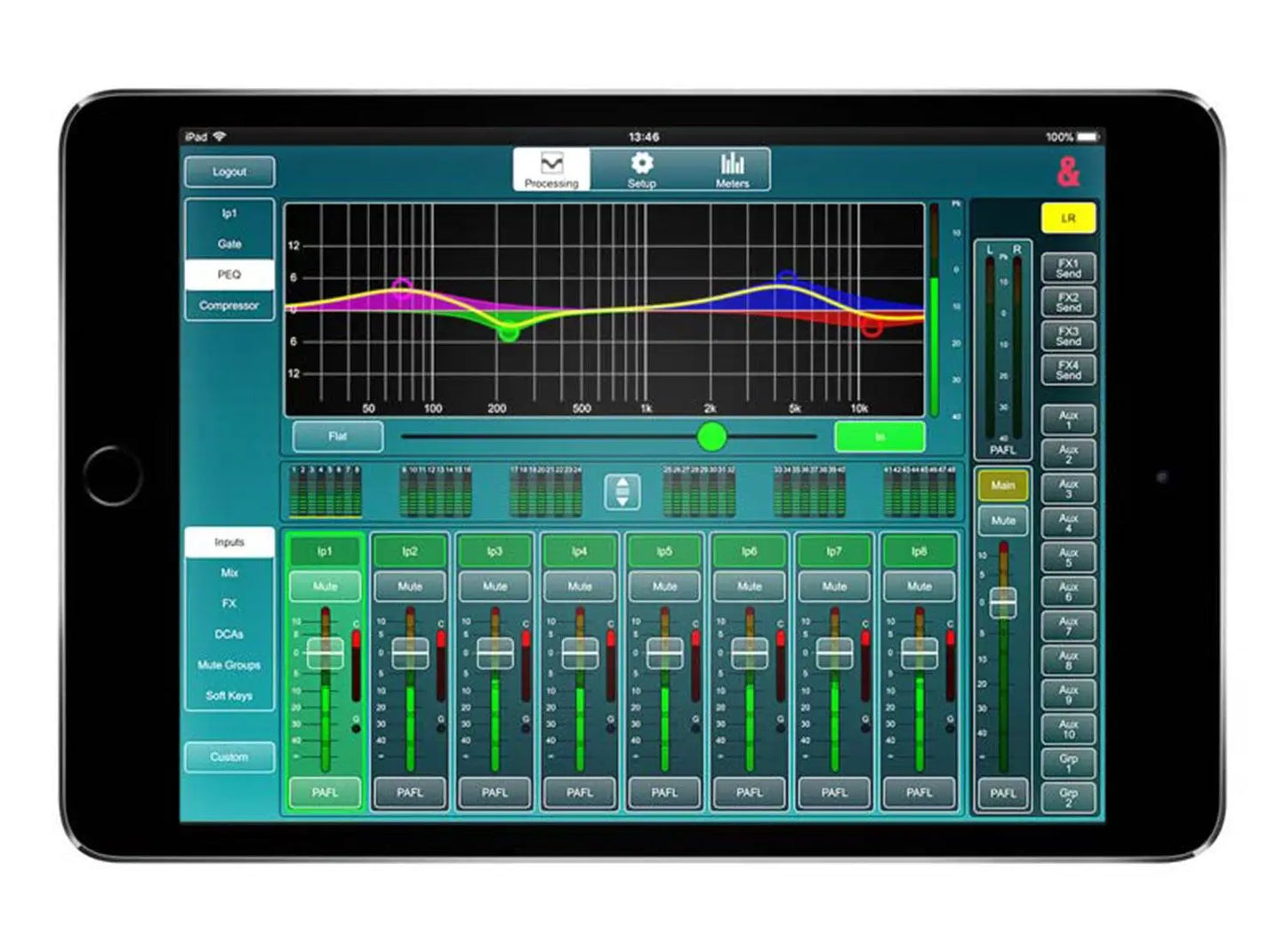 Allen & Heath SQ-6 Digital Mixer, 96kHz, 24 Preamp, Live Sound, Brand New