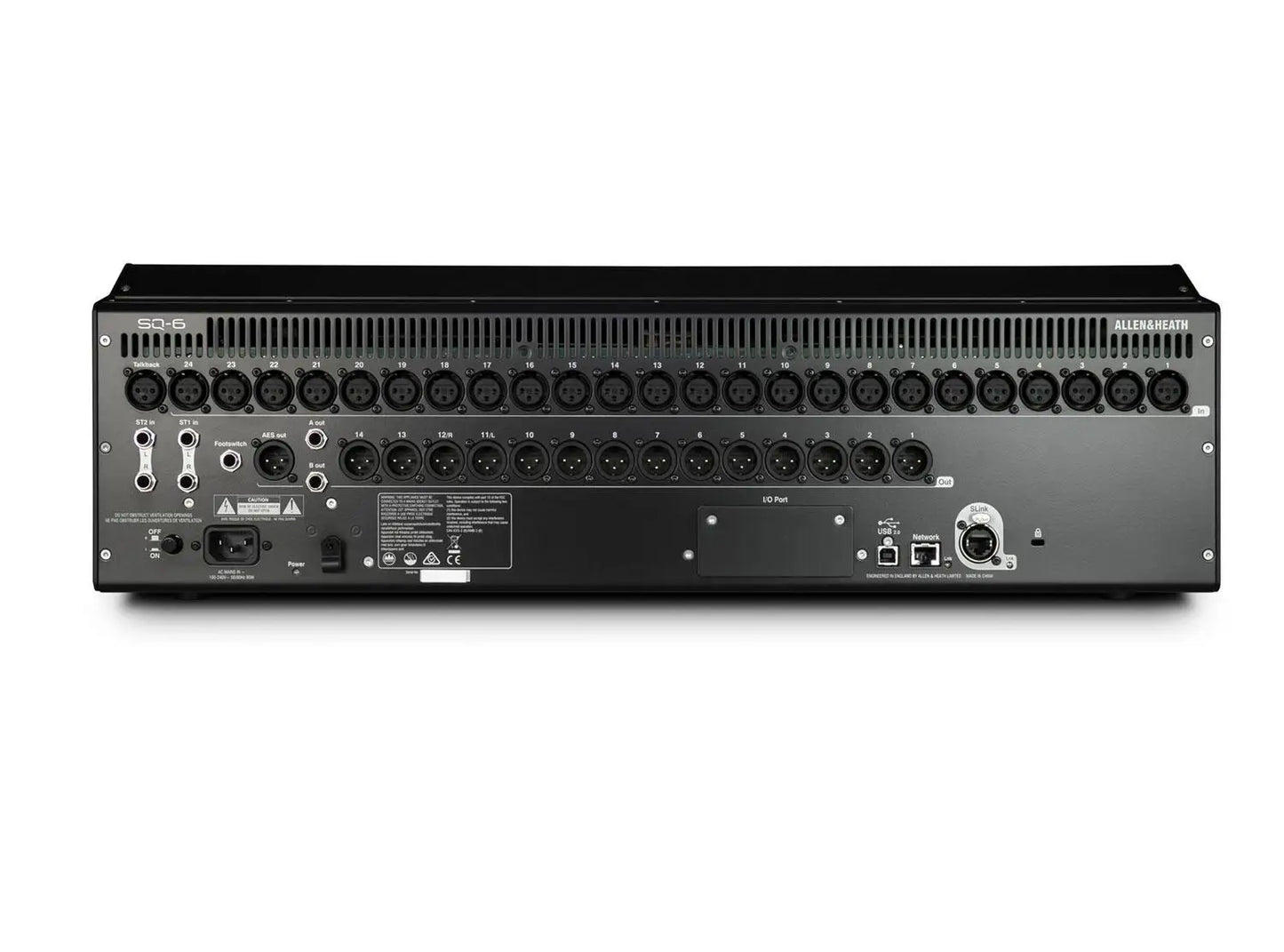 Allen & Heath SQ-6 Digital Mixer, 96kHz, 24 Preamp, Live Sound, Brand New
