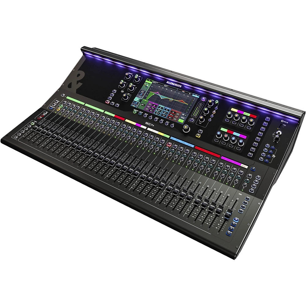 Allen & Heath SQ7+ 48-Channel 96kHz Digital Mixer Live Sound Console