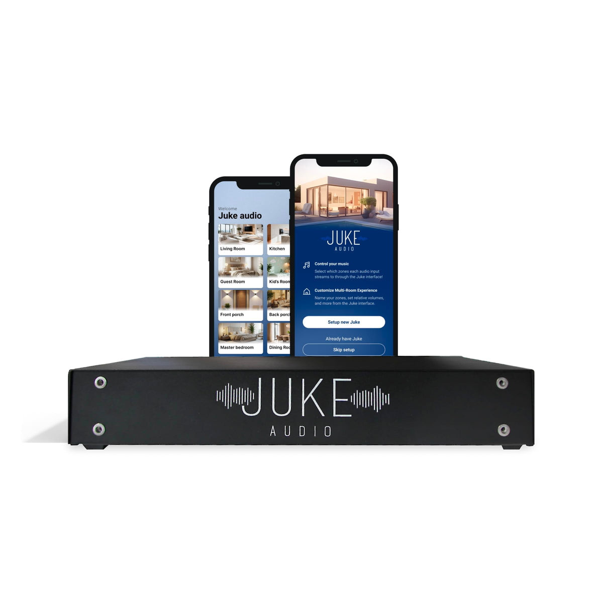 Juke-8 - 8 Zone Multi-Room Amplifier with AirPlay 2 and Bluetooth Audio