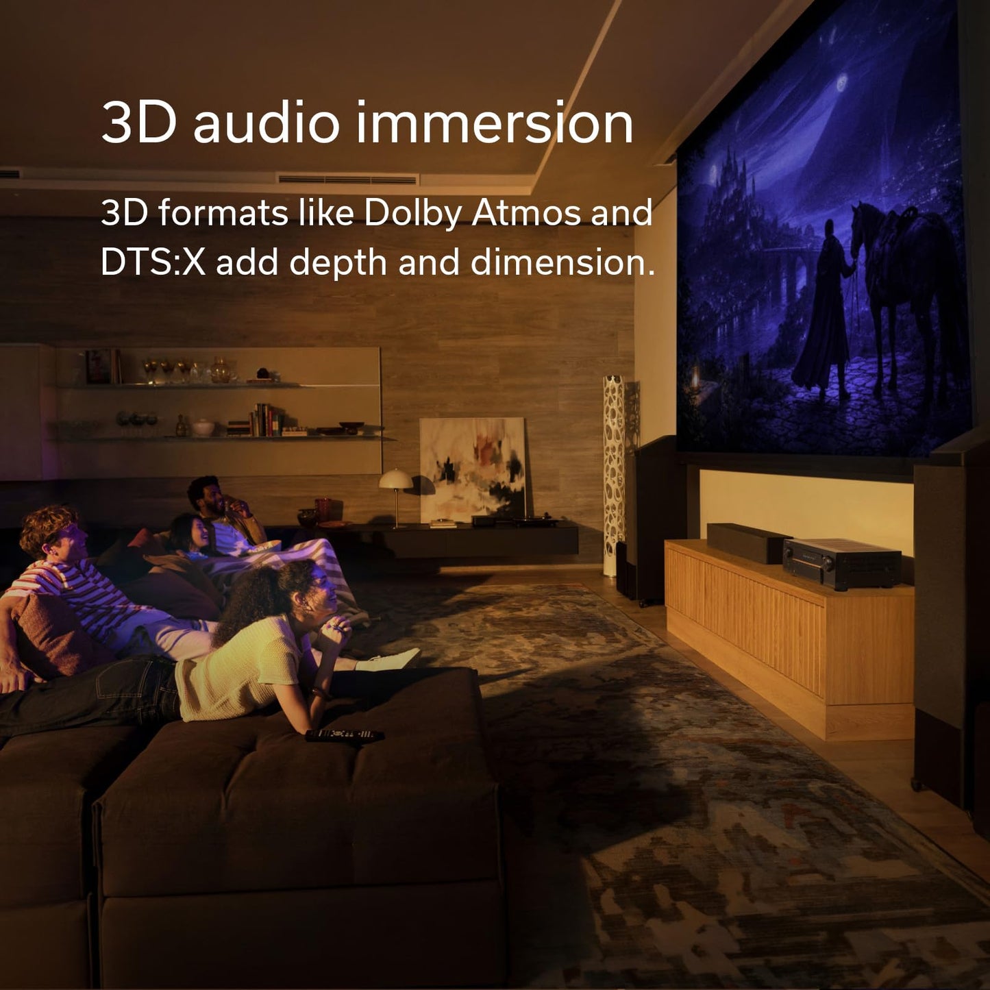 Denon AVR-X3900H 9.4 Channel AV Receiver, Dolby Atmos, HEOS Streaming, 4K/8K