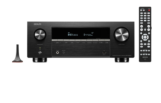Denon AVR-X3900H 9.4 Channel AV Receiver, Dolby Atmos, HEOS Streaming, 4K/8K