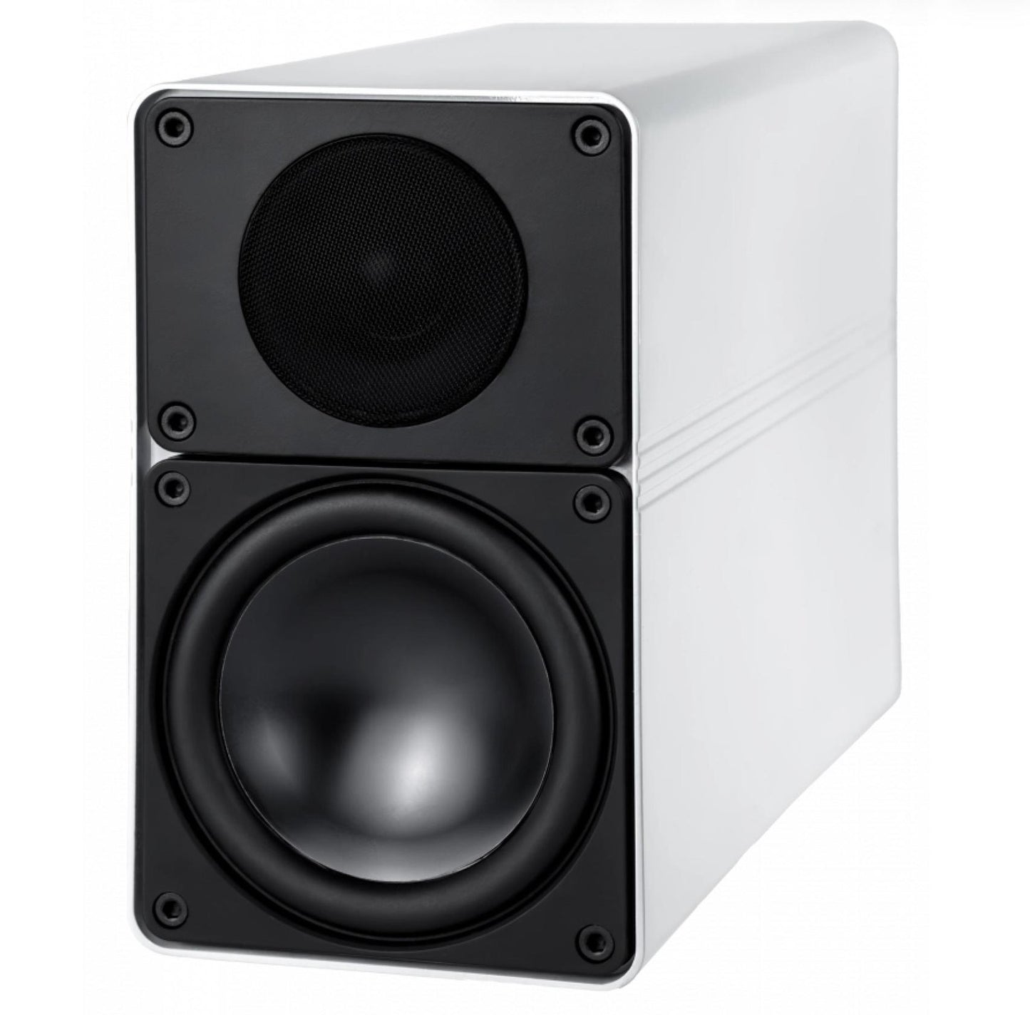 Elac BS305-GW 4.5" Bookshelf Speakers - Gloss White, 2-Way Design, Compact Sound