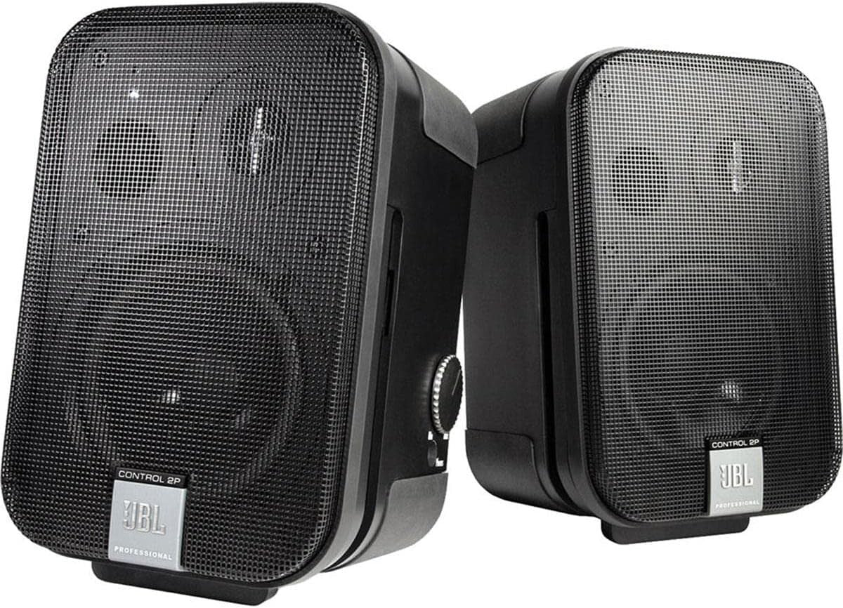 JBL Control C2PS Speaker System - 35W RMS, Compact 2 Pack, Wall Mountable