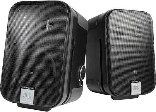 JBL Control C2PS Speaker System - 35W RMS, Compact 2 Pack, Wall Mountable