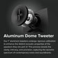 ELAC Debut 3.0 DA43-BK Atmos Speakers, On-Wall Black Ash, Premium Sound (Each))