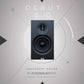ELAC Debut 3.0 DA43-BK Atmos Speakers, On-Wall Black Ash, Premium Sound (Each))