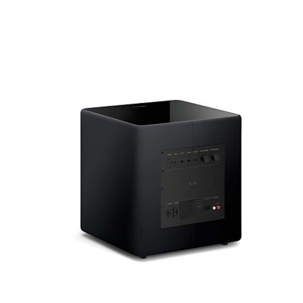 KEF Kube10 MIE 10-Inch Active Subwoofer 300W RMS, Deep Bass, Gloss Black