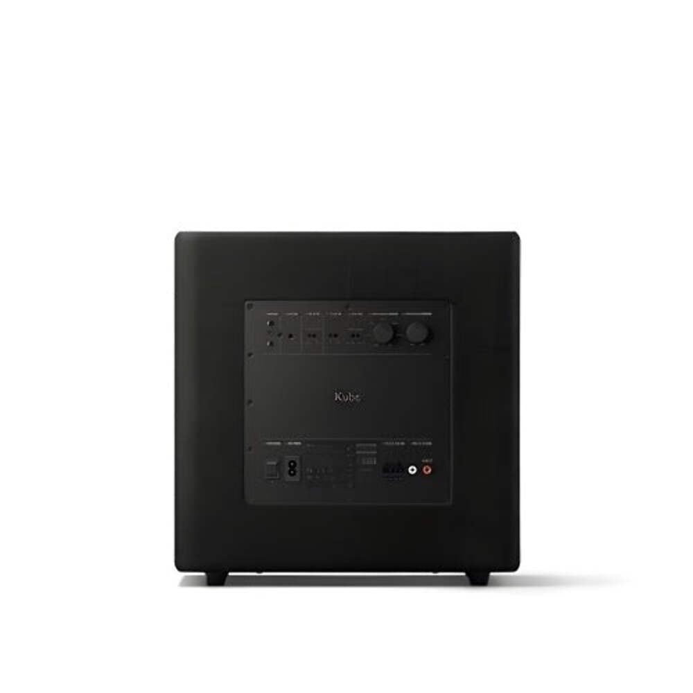 KEF Kube10 MIE 10-Inch Active Subwoofer 300W RMS, Deep Bass, Gloss Black