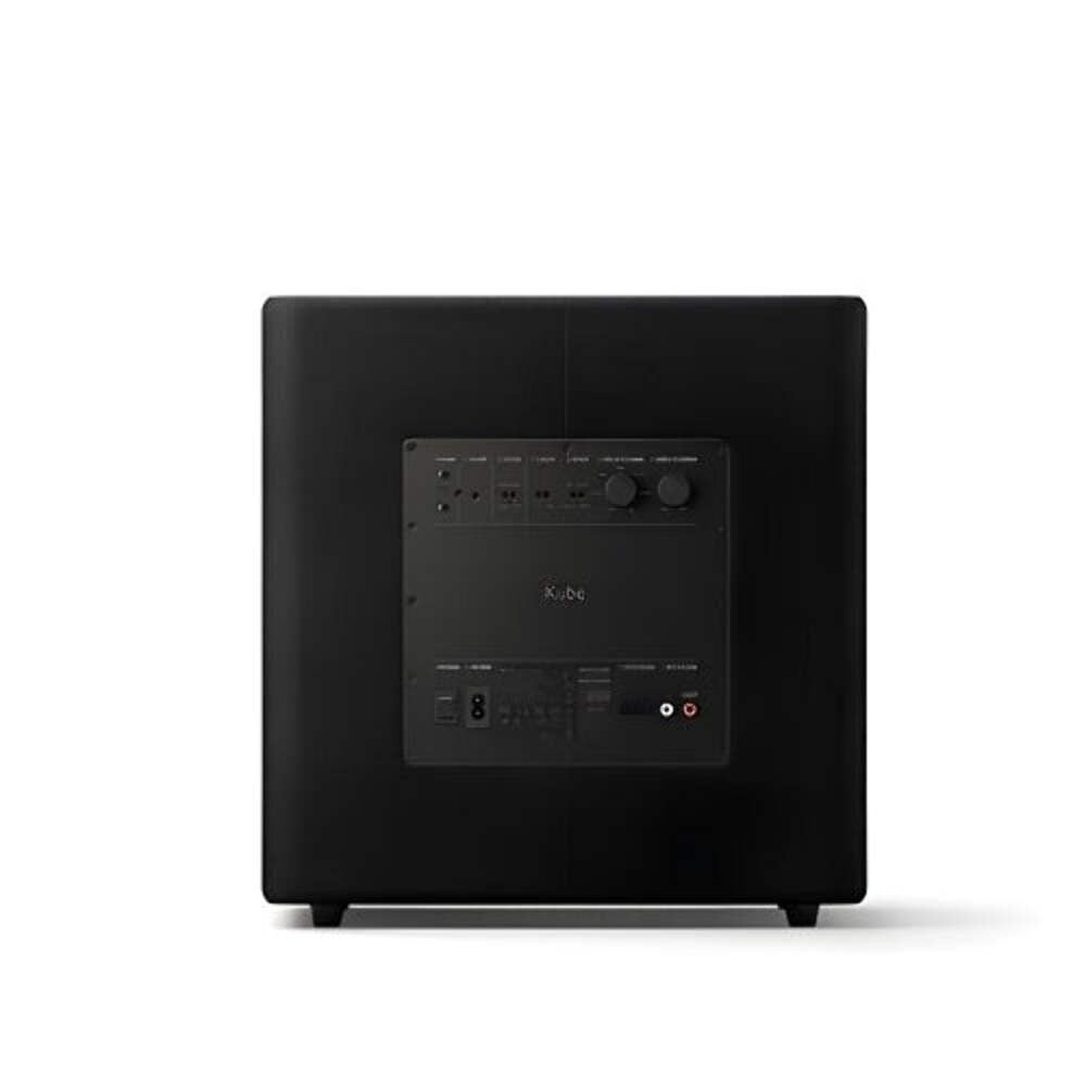KEF Kube12 MIE 12-Inch Powered Subwoofer 300W Deep Bass Home Audio System