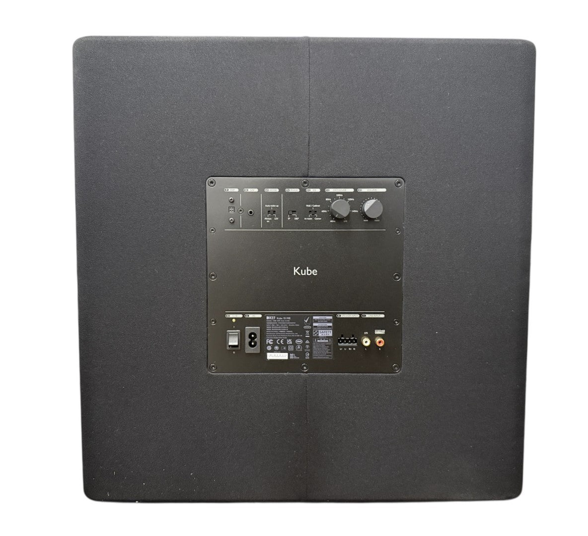 KEF KUBE 15 MIE Powered Subwoofer Black - 300W -  Audio Speaker