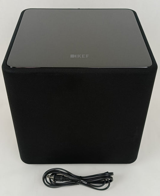 KEF Kube 8 MIE 8" Compact Powered Subwoofer Black
