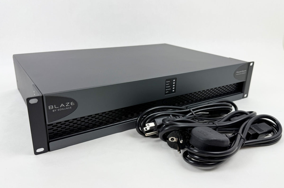 Sonance Blaze LBX-888-003 PowerZone Connect 2004 4-Channel 2000W DSP Amplifier