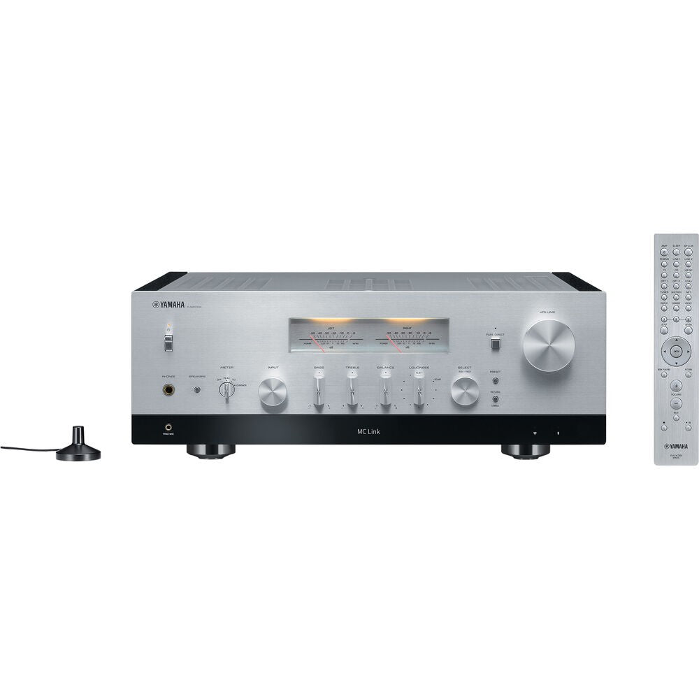 Yamaha R-N2000ASL Network Hi-Fi Receiver, Silver