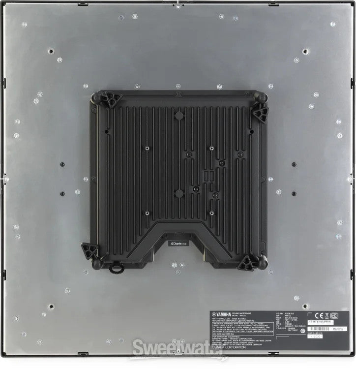Yamaha RM-CG Ceiling Array Microphone - Black, PoE, Multi-beam Tracking