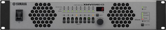 Yamaha XMV8140-D 8-Channel Class D Power Amplifier with Dante Rack