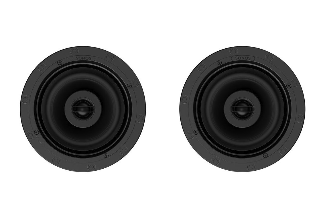 Sonance - VX80R - Visual Experience Series 8" Large Round 2-Way Speakers (Pair)