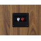 ELAC Debut 3.0 DC53 Center Channel Speaker Walnut (each)