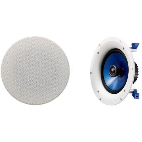 Yamaha NS-IC800WH 2-Way 8" Ceiling Speaker Pair, White