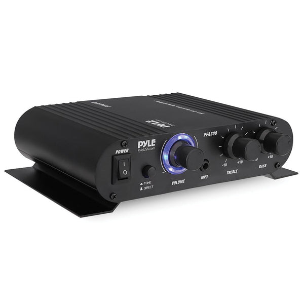 Pyle PFA300 Hi-Fi 2-Channel Stereo Class-T Amp (90 Watts)