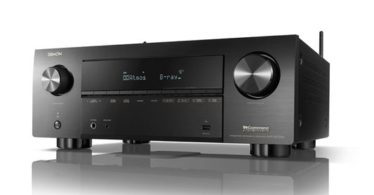 Denon AVR-X3700H 9.2 CH 8K AV Receiver with 3D Audio, Voice Control and HEOS® Built-in