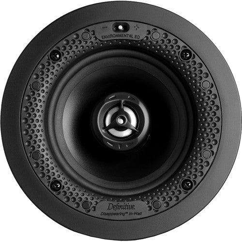 Definitive Technology DI5.5R Disappearing Series 5.5" Two-Way Round In-Ceiling/In-Wall Speaker, Single (UESA)
