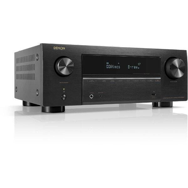 Denon AVR-X2800H AV Surround Receiver 7.2-Channel 8K Ultra HD Black AC 100V New